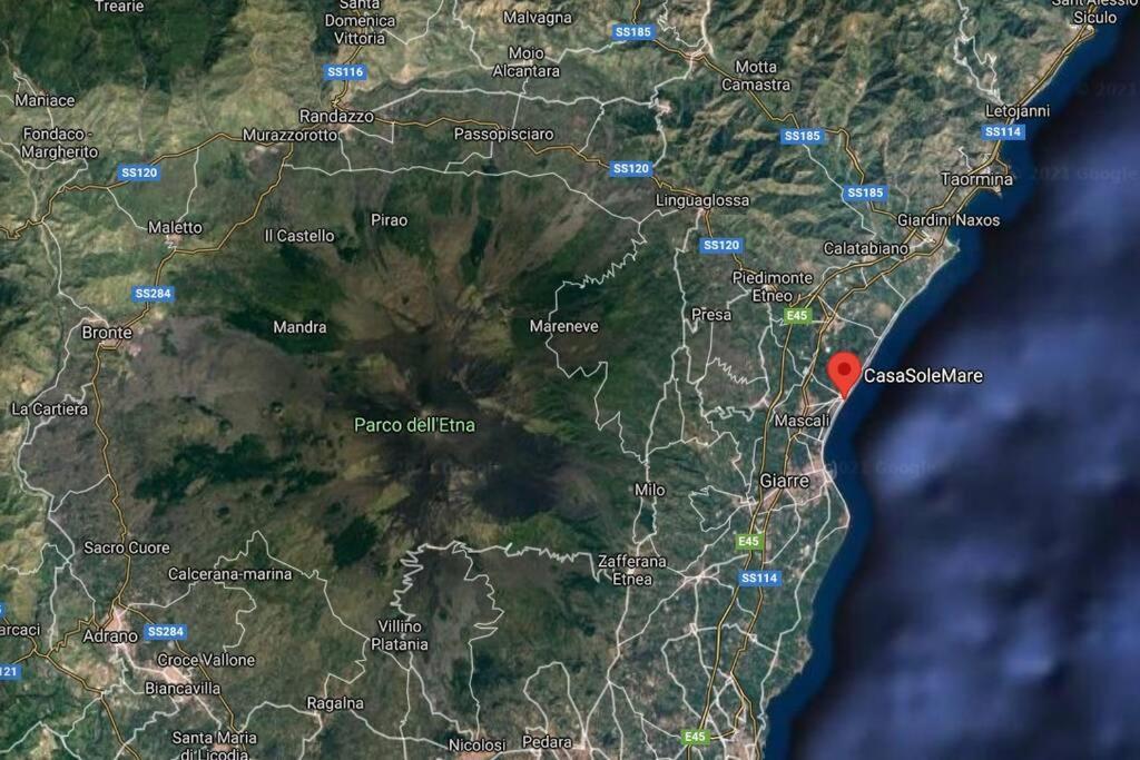 Appartamento Casasolemare Fondachello Fondachello (Mascali) Exterior foto